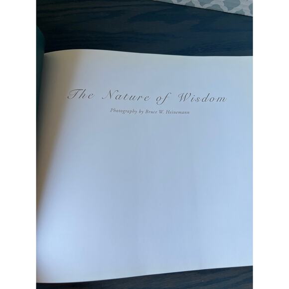 The Nature of Wisdom by Bruce W. Heinemann Hardcover Book Pre-Loved - Picture 5 of 8